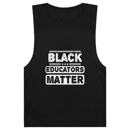 Black Educators Matter African History Teacher Men Barnard Tanks