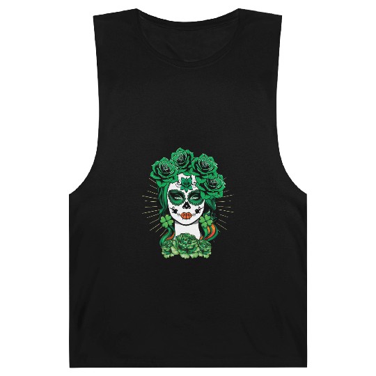 St Patrick's Day Dia De Los Muertos La Calavera Barnard Tanks