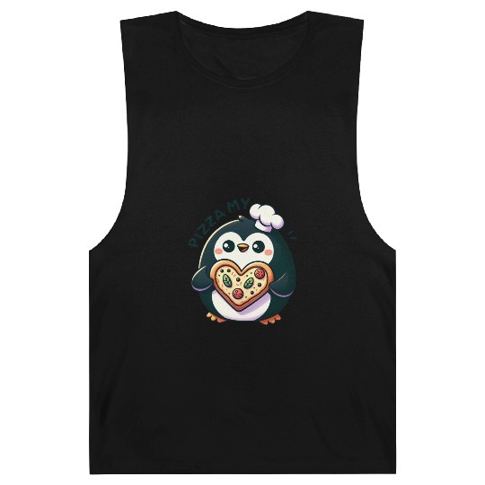 Pizza My Heart - Cheesy Love Barnard Tanks