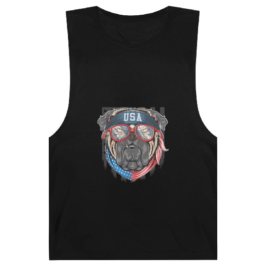 Patriotic Pooch - American Spirit Dog Barnard Tanks