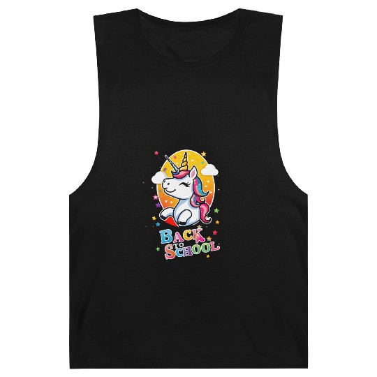 Unicorn Back To School Barnard Tanks