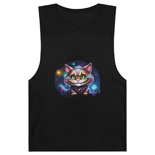Fantasy Cheshire Cat Smile, Alice in Wonderland Barnard Tanks