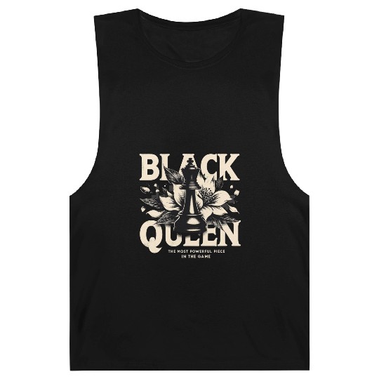 Black Queen The Most Powerful Chess African USA Barnard Tanks