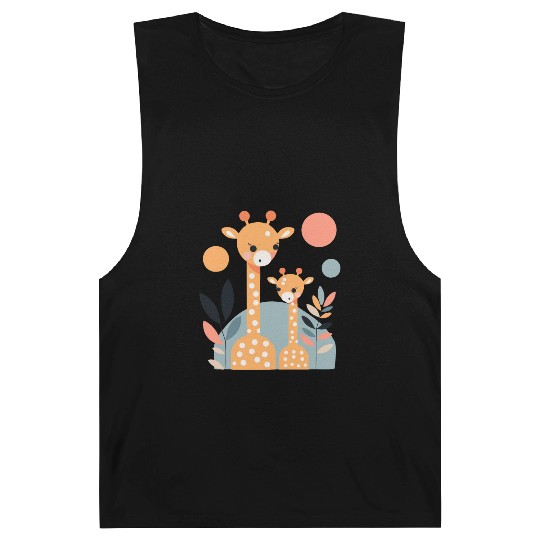 Giraffe Family Barnard Tanks