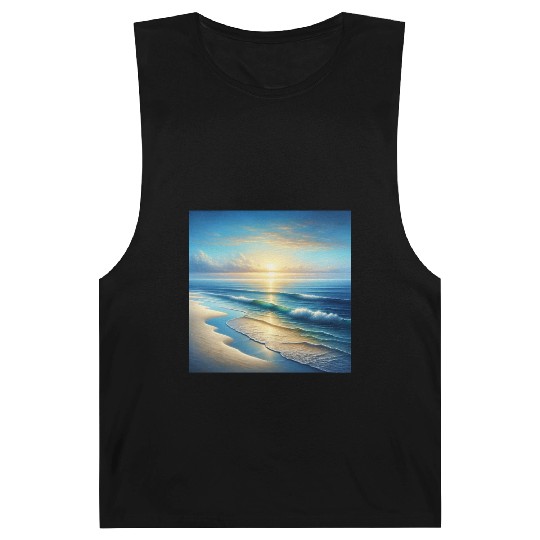 Serene Seaside Sunrise Barnard Tanks