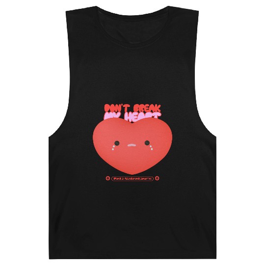 Don't Break My Heart Valentines Barnard Tanks
