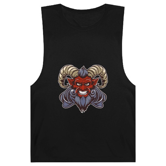 krampus devil head Barnard Tanks