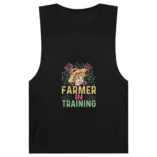Farmer in Training Vegetable Farmer Gift Barnard Tanks