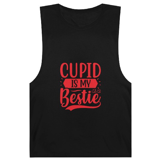 Cupid is My Bestie Barnard Tanks