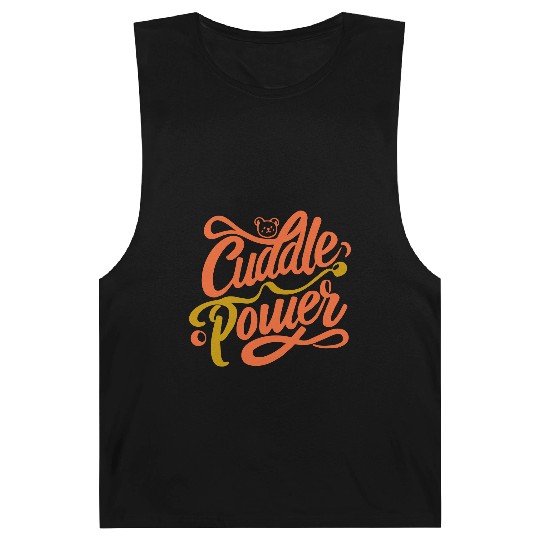 typography Barnard Tanks design Cuddle Power