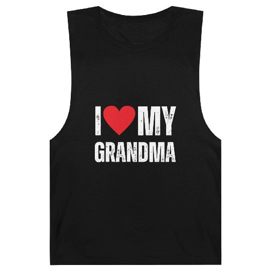 I Love My Grandma Barnard Tanks