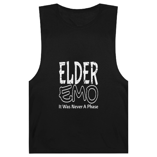 Elder EMO Never A Phase Gothic Barnard Tanks