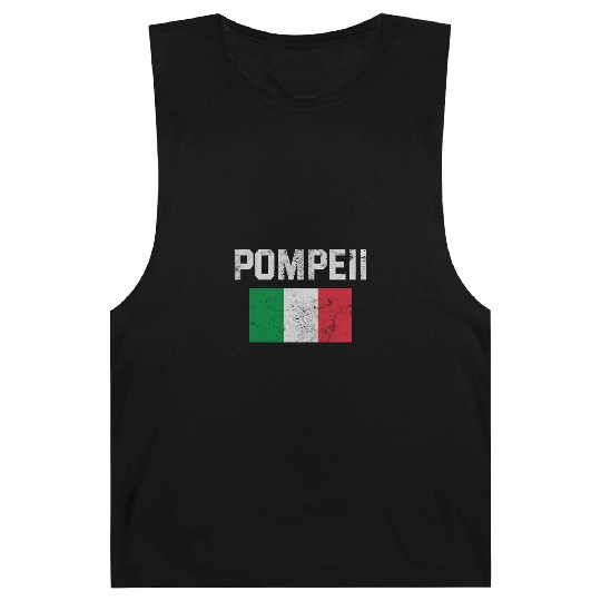 Pompeii Flag Italy Geology Barnard Tanks