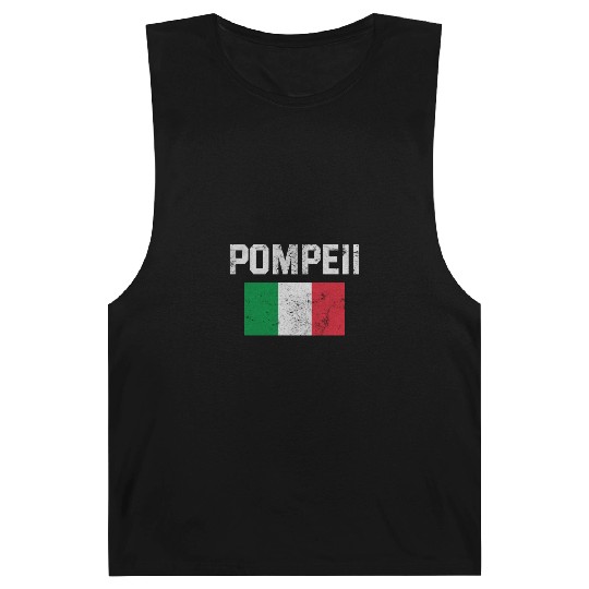 Pompeii Flag Italy Geology Barnard Tanks