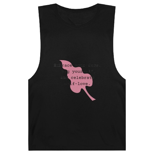 Self-Love Affirmation Leaf Design Barnard Tanks