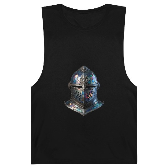 Enchanted Knight's Helmet - Stained Glass Armor Barnard Tanks