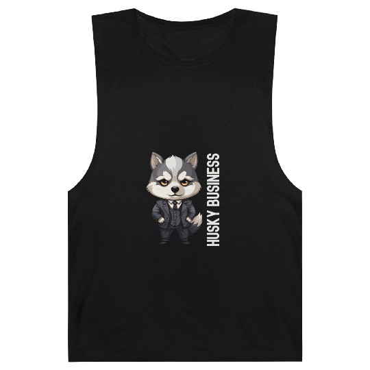 Husky Business - Husky Hustle Barnard Tanks