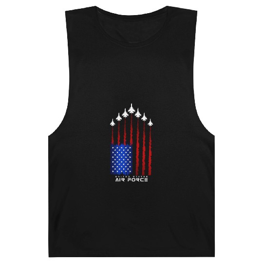 Air Force US Veterans 4th of July Barnard Tanks American
