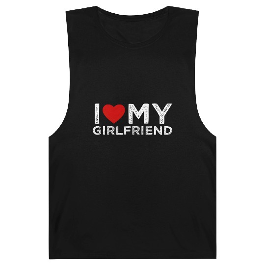 I Love My Friend I He My Friend I Love My Gf Barnard Tanks