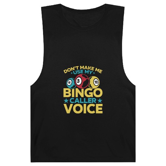Bingo Caller Voice Funny Bingo Night Barnard Tanks