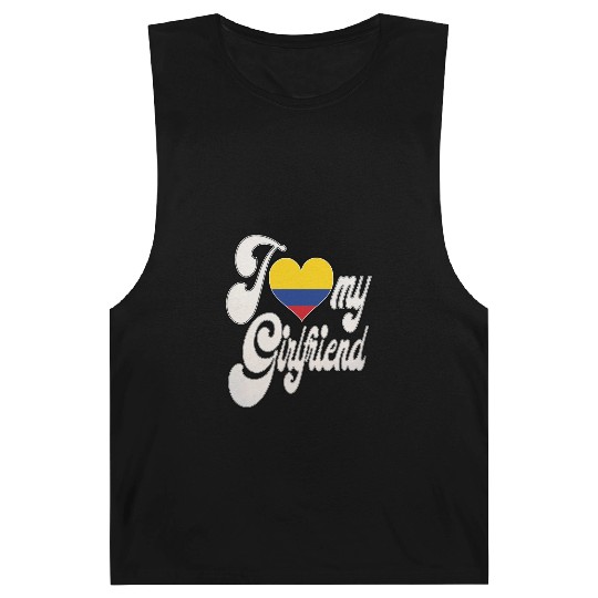 ColombiaI Love My Colombian Girlfriend Barnard Tanks