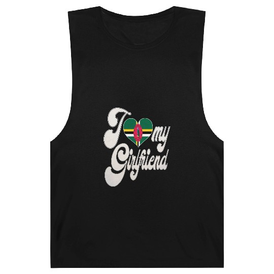 DominicaI Love My Dominica Girlfriend Barnard Tanks