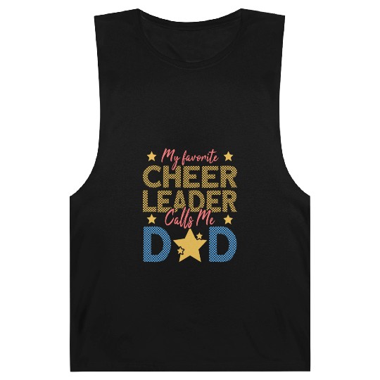 Cheerleader Dad Barnard Tanks