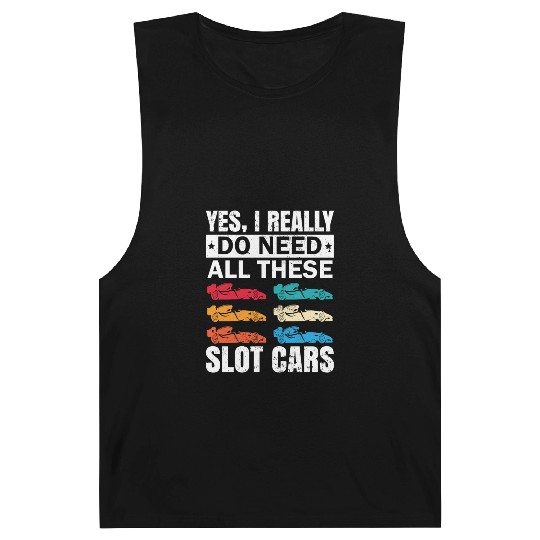 Slot Car Racing Toy RC Car Collector Barnard Tanks