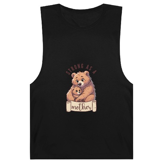 Strong as a Mother Bear Embrace Barnard Tanks