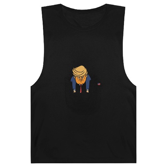 Trump Pocket USA Flag Barnard Tanks
