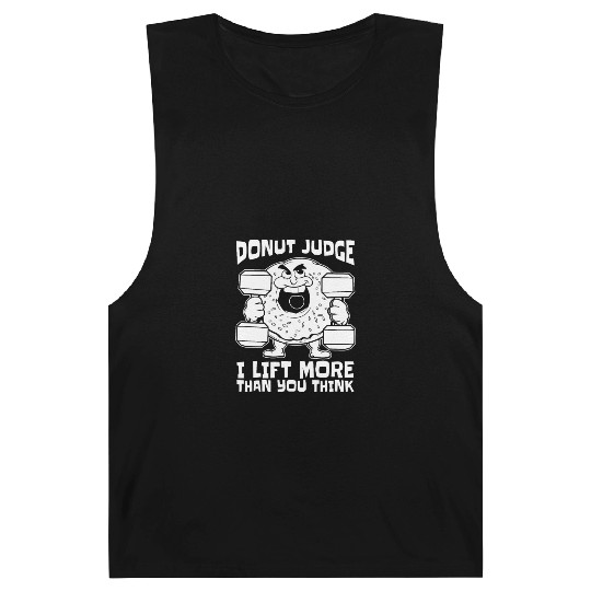 Fitness Donut Funny Donut Gym Barnard Tanks