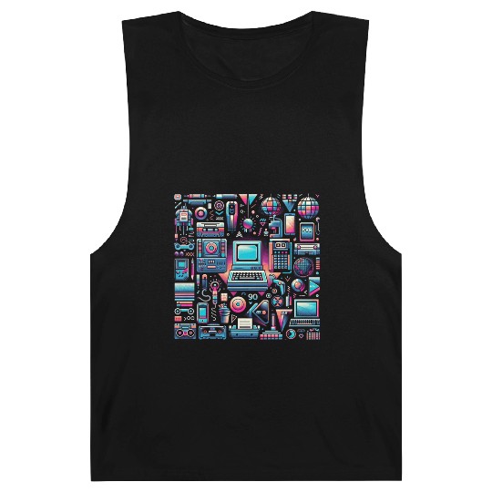 90s Tech & Pop Culture Barnard Tanks