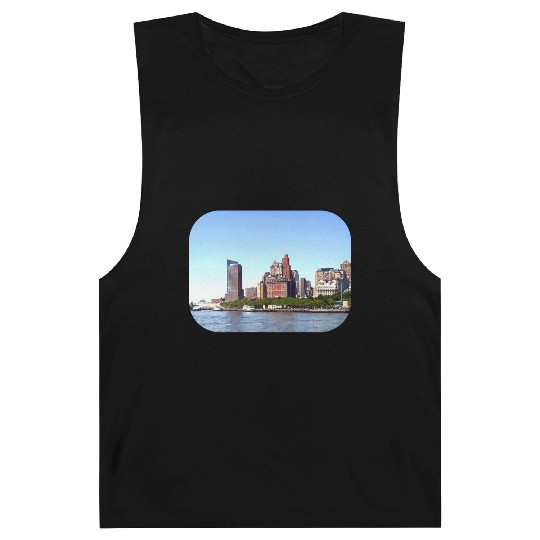 Manhattan NY - Manhattan Skyline on a Clear Day Barnard Tanks