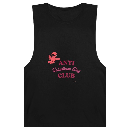 Anti Valentines Club Beautiful Nerd by Tavia Linen Barnard Tanks