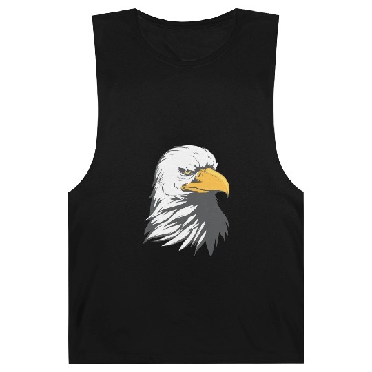 Bald Eagle Head Cartoon Barnard Tanks