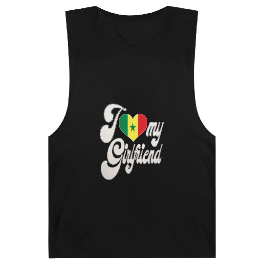 SenegalI Love My Senegalese Girlfriend Barnard Tanks