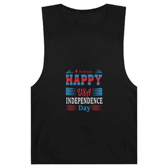 4 Th of July Happy USA Independence Day Barnard Tanks