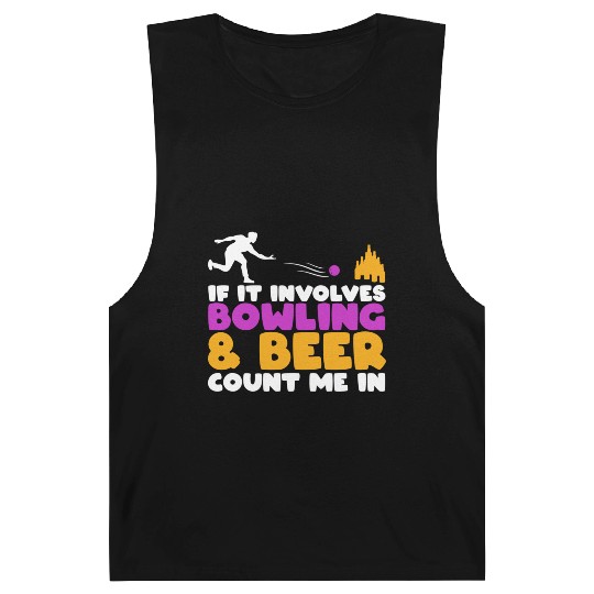 Beer Bowling Lover Barnard Tanks