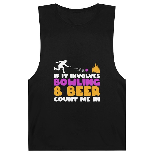 Beer Bowling Lover Barnard Tanks