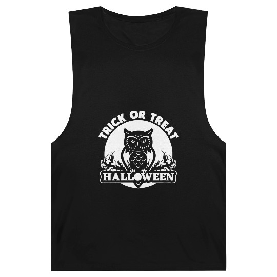 Trick Or Treat halloween Barnard Tanks