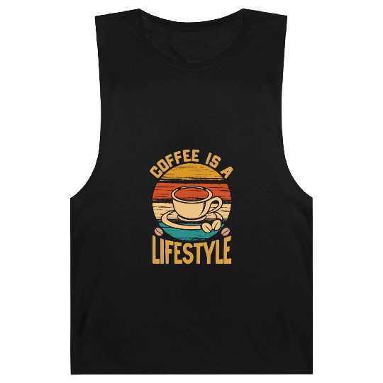 Coffee Is A Lifestyle Barnard Tanks