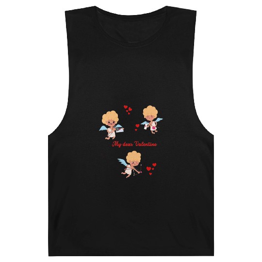 Spread love and Embrace cupid's charm! Barnard Tanks