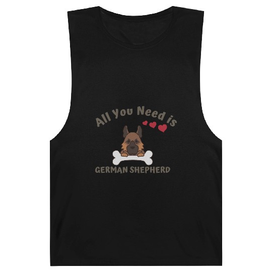 German Shepherd Dog Lover & Owner Barnard Tanks