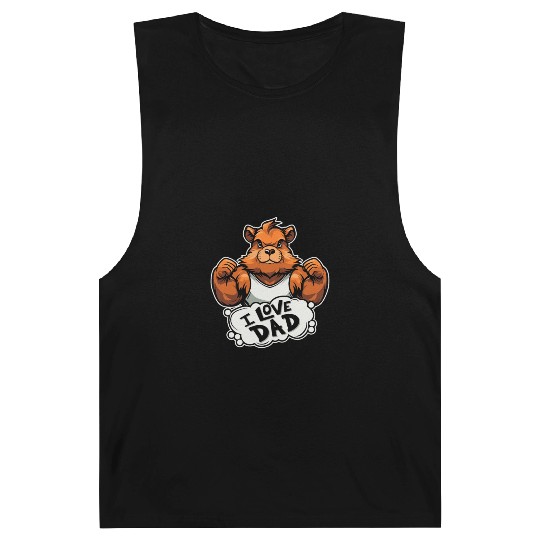 Guinea Pig Cavy I Love Dad Barnard Tanks