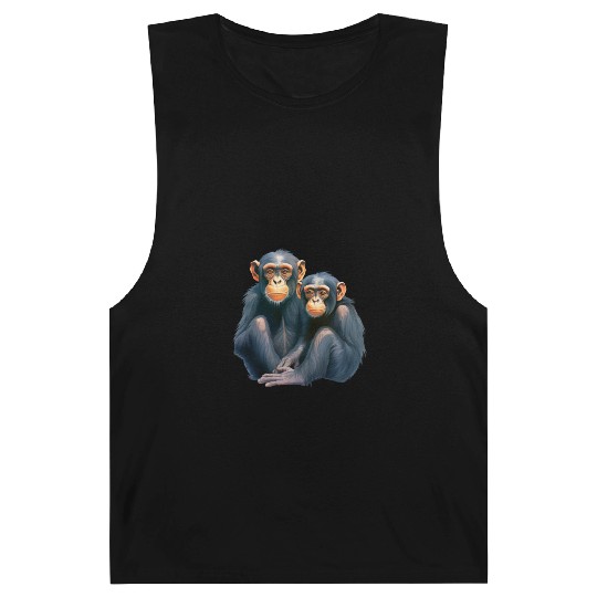 Cute Monkey for Kids for a Kid Barnard Tanks
