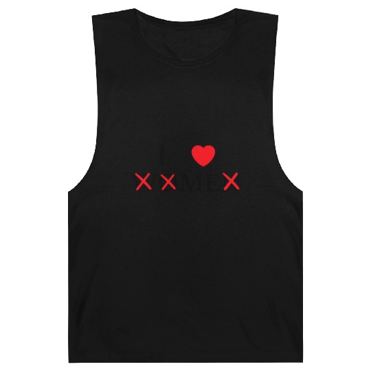 I Love Me I Heart Me I Love women I Red Heart Me Barnard Tanks