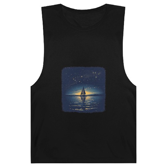 Starry Night Sailing Catamaran Barnard Tanks