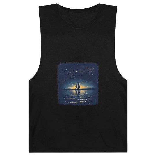Starry Night Sailing Catamaran Barnard Tanks