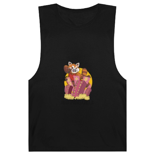 For Red Panda lover . Funny Red Pandazilla Barnard Tanks