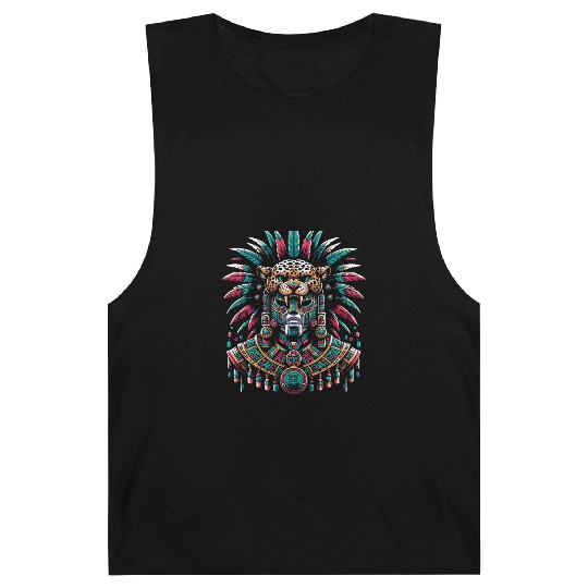Aztec Jaguar Warrior Aztec Culture Indigenous Barnard Tanks